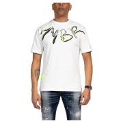 Scribble Tee i Off-white
