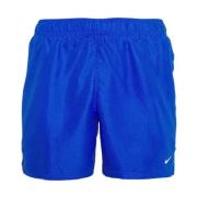 Blå Beachwear Shorts med Swoosh Print