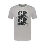 Grafisk Jersey T-shirt
