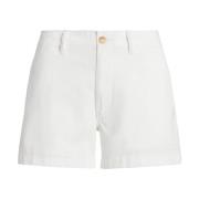 Hvide Shorts Klassisk Stil