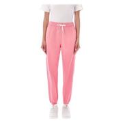 Pink Ribbon Fleece Jogging Pants
