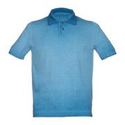 Turkis Polo Shirt med Reverse Cold