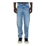 Lysvaskede Basic Jeans Fem-Lomme Model