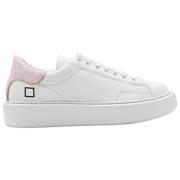 Glitter White Pink Sneakers