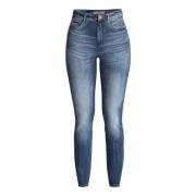 Skinny-Fit Jeans Carrie Mid Label-Patch