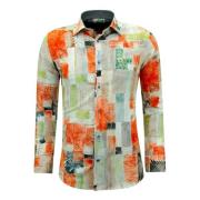 Herreskjorter med farverige tryk - 3146