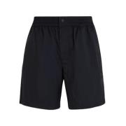Nylon Fleece Bermuda Shorts