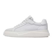 Leather sneakers LIPARI WOVEN