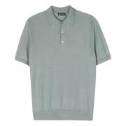 Luksus Cashmere Silk Polo Shirt