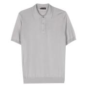 Luksus Cashmere Silk Polo Shirt