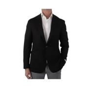 Klassisk Uld Sort Blazer