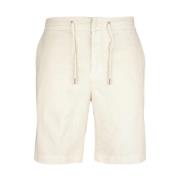 Lys Sten Linned Bomuld Shorts