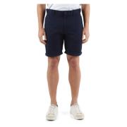 Slim Fit Stretch Bomuld Bermuda Shorts