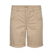 Broderede Naomi Treasure Shorts - Cement