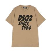 Afslappet Bomuld T-Shirt DQ716
