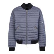 Periwinkle Bomber Down Jacket