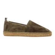 Grøn Ruskind Espadrillos