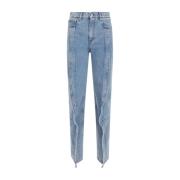 Blå Slim Banana Jeans AW23