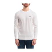 Hvid Jersey Sweater