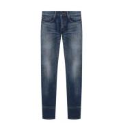 Blå Bomuld Jeans & Bukser, Regular Fit, Lys Vask