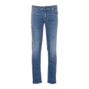 Blå Denim 5-Lomme Jeans