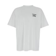 Hvid Slogan T-shirt