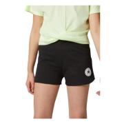 Sorte Sports Shorts med Chuck Taylor Patch