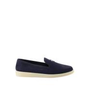 Velour Slip-On Loafers