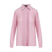Silk Batiste Pink Shirt