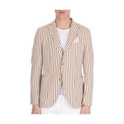 Stribet Blazer Jakke