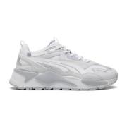 Hvide Sølv Tåge Sneakers