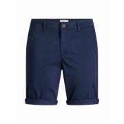 Klassiske Navy Blazer Shorts/Capri