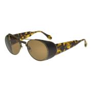 Antique Gold/Brown Sunglasses