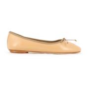 Elegante Læder Ballerina Flats