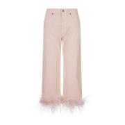 Pink Chimera Cropped Jeans