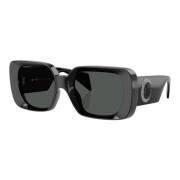Retro Futuristiske Oversize Solbriller