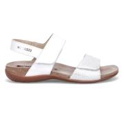 Komfort Sandaler Hvid Moderne Stil