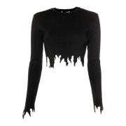 Laser-Cut Cropped Top