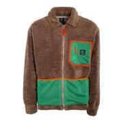 Mesh Sherpa Fleece Jacket