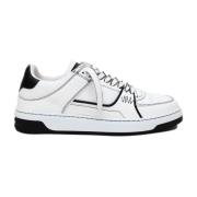 Apex Kontrast Sneakers Hvid Læder