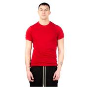 Dobbelt SS T-shirt i Cardinal Red