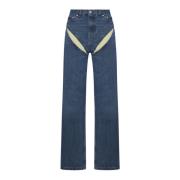 Cut Out Evergreen Jeans