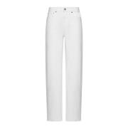 Hvid Denim Wide Leg Jeans