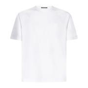 Metropolis Logo Print Crew Neck T-shirt