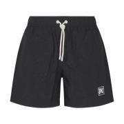 Sort Havet Tøj Monogram Badeshorts