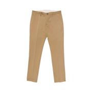 Slim Fit Chino Bukser med Elastisk Talje