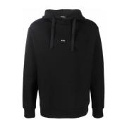 Sort Larry Sweatshirt med Logo