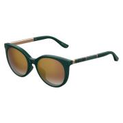 Erie/S-1ED Solbriller i Mørkegrøn/Brunt Guld