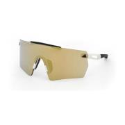 Matte White/Brown Sunglasses SP0099