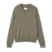 Grøn Sweater SS23 Cashmere Uld